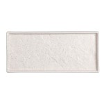 Πιατέλα Ορθογώνια 31x14x2 cm White Dune 