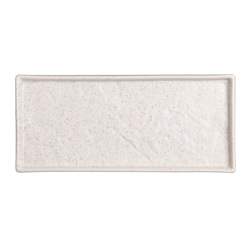 Πιατέλα Ορθογώνια 31x14x2 cm White Dune 