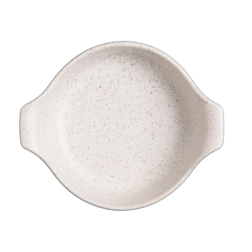 Σαγανάκι Στρογγυλό 25x21x5  cm White Dune Με Χερούλια