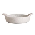 Σαγανάκι Στρογγυλό 25x21x5  cm White Dune Με Χερούλια