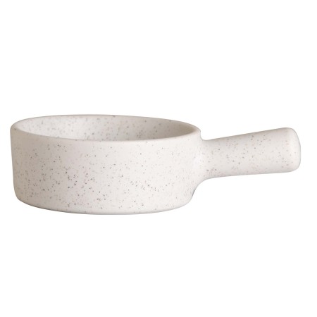 Μπωλ 14 cm White Dune Με Χερούλι