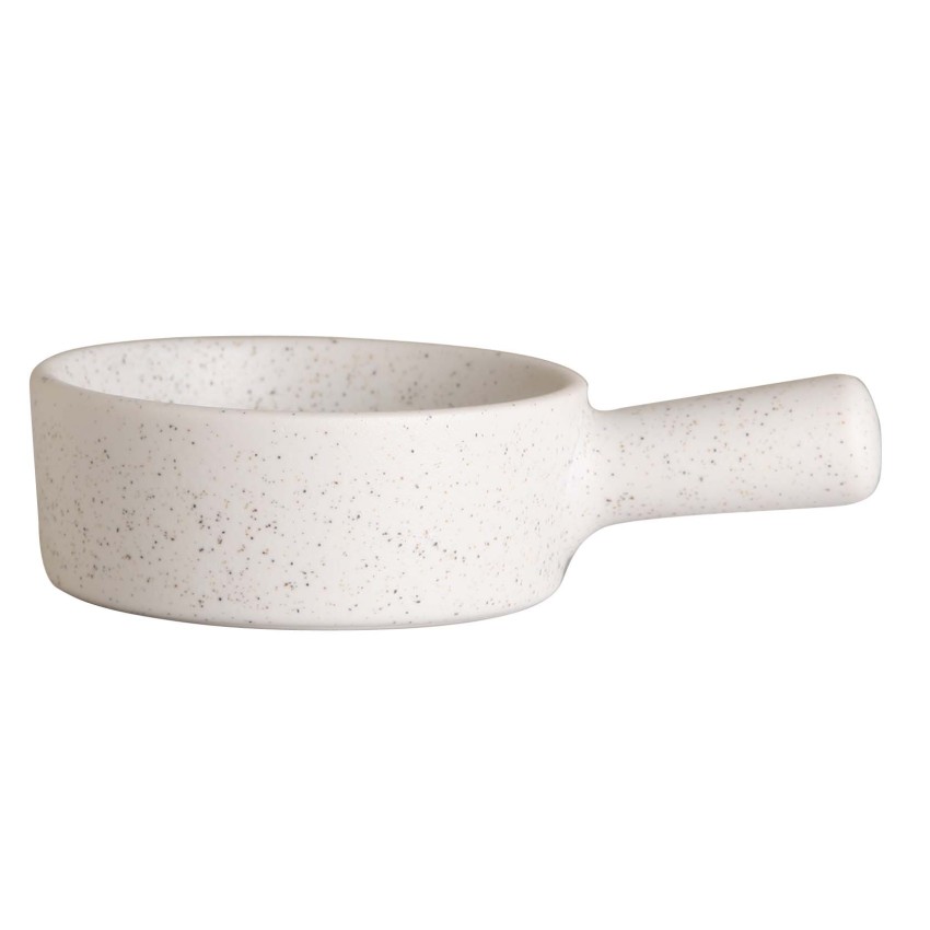 Μπωλ 14 cm White Dune Με Χερούλι