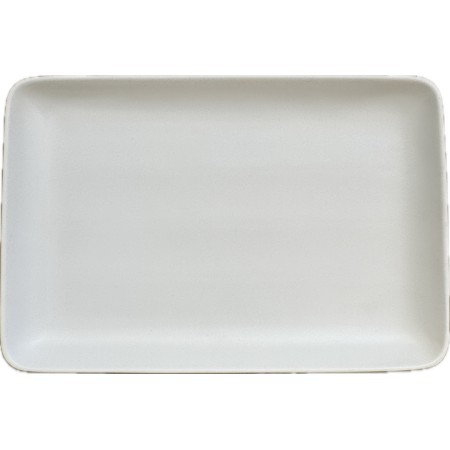 ΠΙΑΤΕΛΑ ΟΡΘΟΓΩΝΙΑ GOURMET 23 x 13 CM ΛΕΥΚΗ ΜΑΤ PRESTIGE ΠΟΡΣΕΛΑΝΗΣ