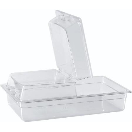 ΚΑΠΑΚΙ PC SQUARE FLIP GN 1/1 53X32CM ΔΙΑΦΑΝΕΣ 