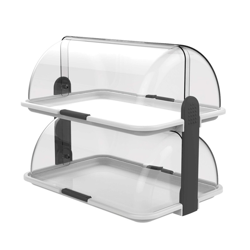 ΒΙΤΡΙΝΑ ΠΑΡΟΥΣΙΑΣΗΣ DENOX PREMIERE ΔΙΠΛΗ 46,5 x 31 x 41 CM  