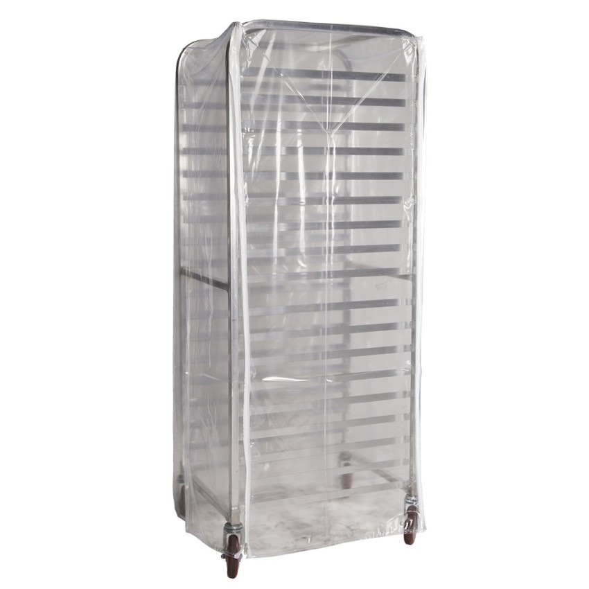 ΚΑΛΥΜΑ PVC ΓΙΑ ΤΡΟΛΕΙ GN 1/1 ΜΕ ΦΕΡΜΟΥΑΡ 173x38x55CM