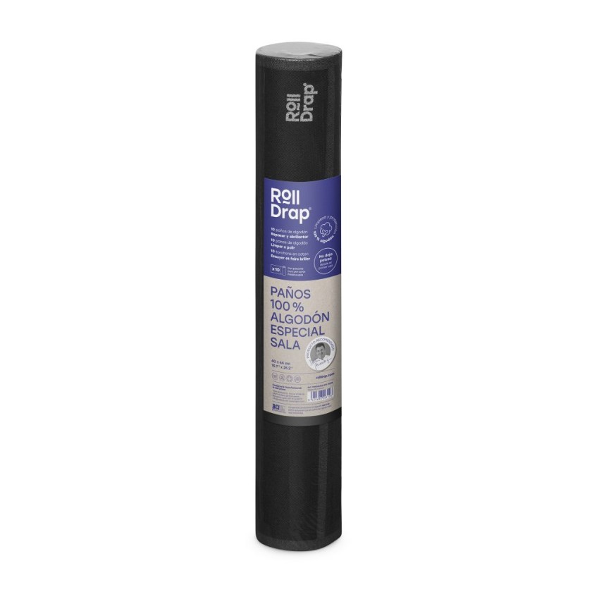 ΠΟΤΗΡΟΠΑΝΟ ROLLDRAP ΜΑΥΡΟ 40Χ64 CM ΡΟΛΟ 10 ΤΕΜ ΙΣΠΑΝΙΑΣ