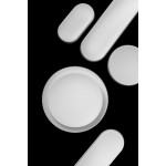 ΠΙΑΤΕΛΑ ARTEFORM WHITE ΣΤΡΟΓΓΥΛΗ Ø28x3 CM ΜΕΛΑΜΙΝΗΣ ΚΙΝΑΣ