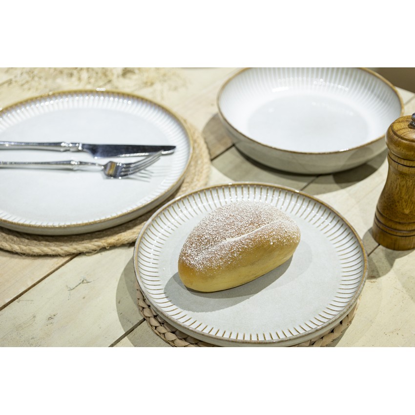 ΠΙΑΤΟ ΕΠΙΠΕΔΟ 21CM AURORA STONEWARE REACTIVE GLAZE