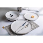 ΠΙΑΤΟ ΕΠΙΠΕΔΟ 21CM BRUSH STONEWARE REACTIVE GLAZE