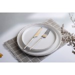 ΠΙΑΤΟ ΕΠΙΠΕΔΟ 21CM BRUSH STONEWARE REACTIVE GLAZE