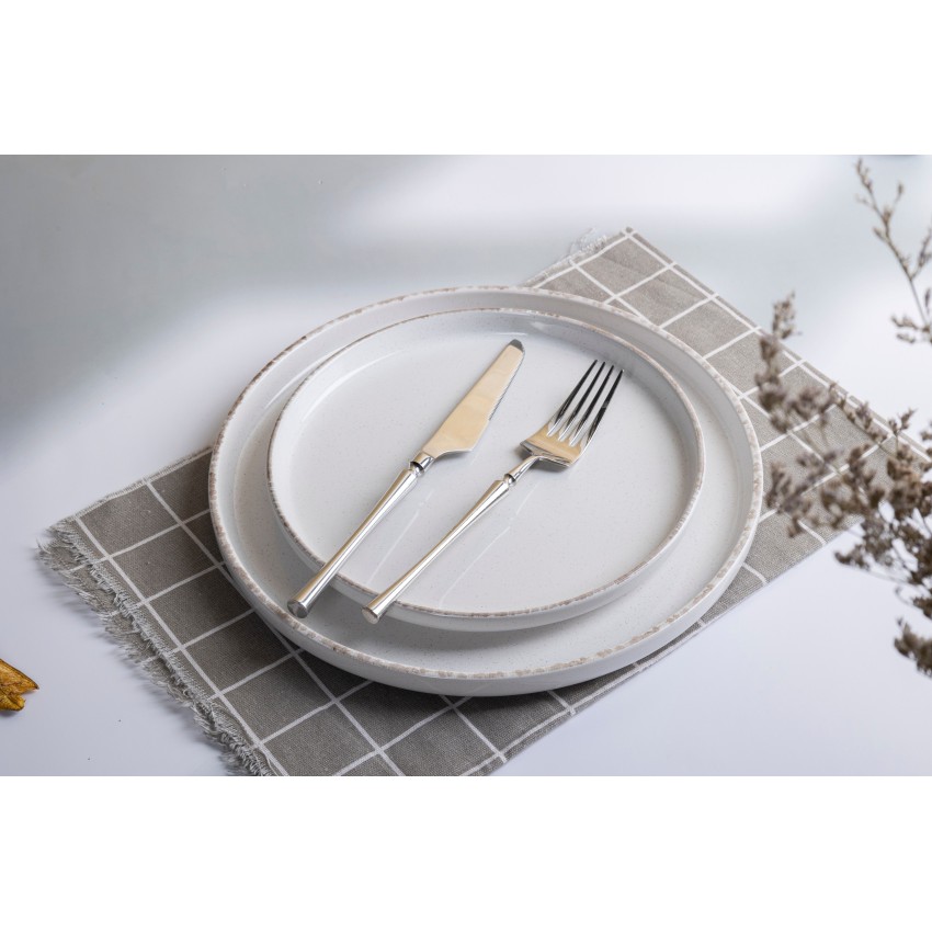 ΠΙΑΤΟ ΕΠΙΠΕΔΟ 21CM BRUSH STONEWARE REACTIVE GLAZE