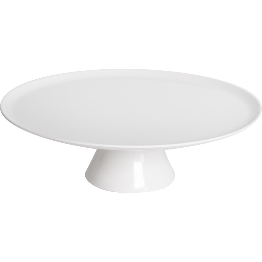 ΔΙΣΚΟΣ ΠΑΡΟΥΣΙΑΣΗΣ ΣΤΡΟΓΓΥΛΟΣ WHITE Ø30 x 2,1 CM ΜΕΛΑΜΙΝΗΣ ΚΙΝΑΣ